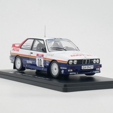 Rare IXO 1:24 BMW M3 1987 WRC Rally Car - Diecast Collectible Model picture