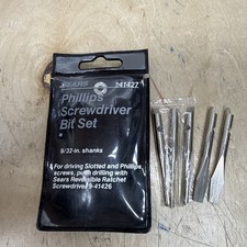 Vintage Craftsman 9 41427 Push Drill Driver 9-41426 Bit Set **missing Phillips picture