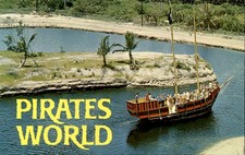 Pirates World Amusement Center, Hollywood, Florida, 1970s Postcard picture
