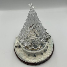 Thomas Kinkade Bradford Exchange Reflections Christmas Tree Tested Working picture