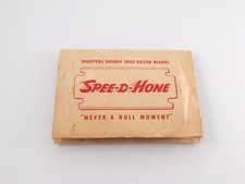 Spee-D-Hone by Duer Sales Inc Vintage Double Edge Razor Blade Hone picture