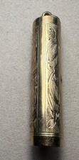 Vintage 1920s Waterman 552 1/2 V SOLID 14K GOLD Filigree Fountain Pen NO DENTS picture