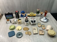 Vtg 90s ACME Refrigerator Magnets 3D Lot Various Rare TAXI UFO & 3 Drink Magnets picture