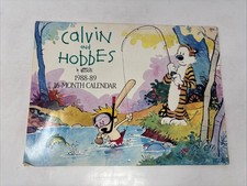 Calvin and Hobbes 1988-89 16-Month Calendar by Bill Watterson Unused picture