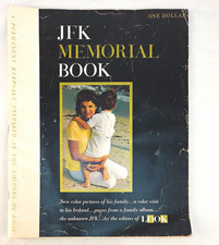 JFK Memorial Book Prepared by the Editors of LOOK Magazine - from 1964 picture