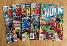 Lookee Lot of *5* High Grade INCREDIBLE HULK #201, 209, 210, 211, 220 (VF/NM) picture