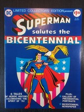 DC COLLECTORS EDITION #C-47 SUPERMAN BICENTENNIAL 1976 TREASURY SIZED FN+ picture