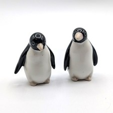 Enesco Porcelain Penguins Set of 2 Figurines 2.25