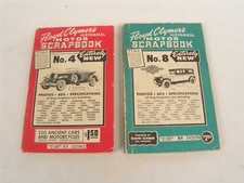 Lot of 2-Floyd Clymer’s Historical Motor Scrapbook Numbers 4 & 8 Books VG Cond. picture