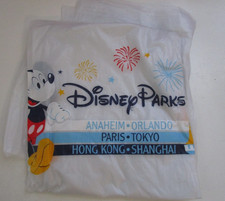 New Disney Parks Child Rain Poncho w Hood PVC Mickey Fireworks Park Names picture