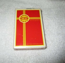 Massey-Harris Tractors Combines Implements Depicted On Each Playing Card NOS picture