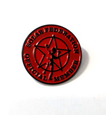 Rush - Solar Federation Official Member Enamel Pin Brooch Lapel Heavy Metal Punk picture