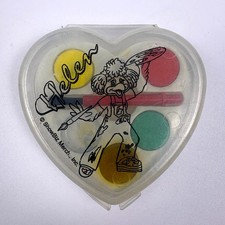VTG 80/90s Showbiz Pizza Place Helen Henny Paint Palette Brush Prize Counter SEE picture