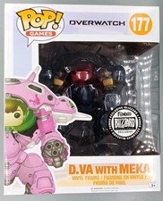 Funko POP Games Overwatch D.Va with MEKA #177 [Carbon Fiber] Exclusive picture