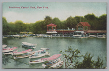 Postcard Boathouse, Central Park, New York City, Unposted picture
