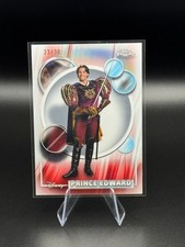 2026 Topps Chrome Disney /30 Prince Edward TRUE WHITE REFRACTOR #159 Enchanted picture