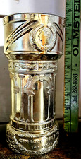 Caesars Palace Hotel  Chalice Glass Luminarc SHINY gold-tone  Casino Las Vegas picture
