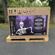 Costco Giant Ground Breaking Skeleton with LCD Eyes and Sound  picture