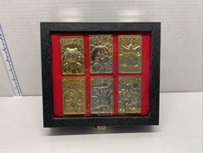 1999 Pokémon 23k Gold Plated BK Promo Complete Set Of 6 Cards With Custom Case picture