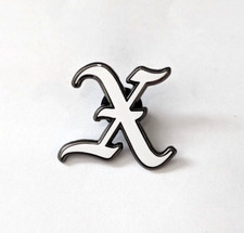 X - Punk Rock - John Doe - Los Angeles - Exene Cervenka - Enamel Pin Brooch Pin picture