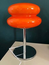 Bauhaus MCM Style Indoor Bedside Table Italian Macaron Lamp Retro Desk Glass LED picture