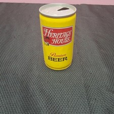 Heritage House Premium Beer Vintage Pull Tab Can Yellow picture