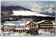 c1960 Snoqualmie Pass Washington WA Vintage Postcard Ski Acres Winter Wonderland picture