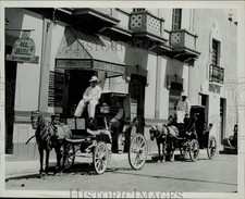 Press Photo Carriage for Hire in Merida, capital of Mexican state of Yucatan. picture