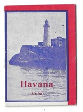 Havana, Cuba - Ninety Miles from Florida - EARLY Tiny Booklet - Ca. 1950's picture