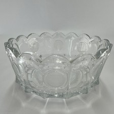 Fostoria Coin Glass Clear Round Bowl Vintage Excellent Condition picture