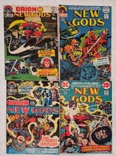 NEW GODS Lot (4) #2-11*VF FN 2nd App Orion, New Gods 1971 JACK KIRBY, Bronze Age picture