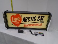 Love that Arctic Cat LED Display lighted sign lightbox Wall Hanging Light picture