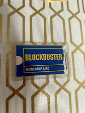Blockbuster Vintage Laminated Membership Card Houston, TX Westheimer picture
