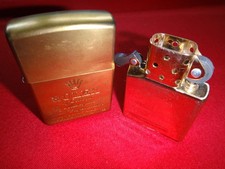 Never Struck Year 2024 Brass Chrome Zippo Windproof Lighter ROLEX Watch Logo picture