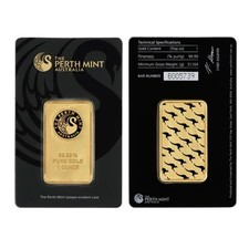 Gold Plated Swan Bullion Bar Replica Sealed Collectible Display Souvenir picture