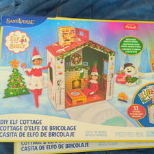 Santaverse Elf on the Shelf DIY Elf Cottage Kit Paper Multicolor Christmas picture