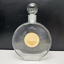 Vintage Lalique Nina Ricci L' Air Du Temps Perfume Bottle Large 8-1/2” Empty picture