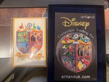 Artland Disney - Sleeping Beauty Crest Pin LE 125 picture