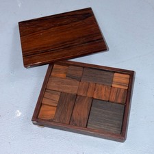 Alfred Klitgaard VTG Mid-Century Modern Rosewood MCM Game Denmark Danish Art picture