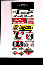 MR. GASKET PERFORMANCE GROUP VARIETY 21 CT. RACING DECAL STICKER SHEET picture