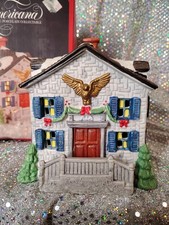Americana Lighted Christmas Village House Cottage 1992 picture