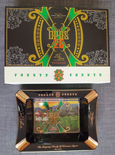Arturo Fuente Opus X 25th Anniversary Black Limited Edition La Familia Ashtray picture
