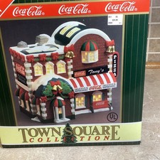 Coca-Cola Town Square Village  Christmas Collection-  Tony’s Pizza -  NEW picture