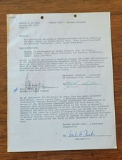 DETROIT MOTOWN BERRY GORDY signed 1974 contract BINGO LONG BASEBALL MOVIE RARE picture