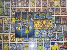 90/90 Pokemon Topps Series 1 complete  Blue  logo Set Cards 1999 vintage rare  picture