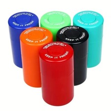 Airtight Stash Can - large, press-button airtight canister picture