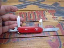 Vintage Victorinox Tourist Swiss Army Knife 84mm Bill picture