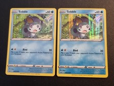 2x Pokemon Sword and Shield Sobble SWSH003 Black Star Promo Holo - Near MINT picture