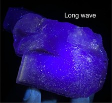 238 Gm Extraordinary Natural Rare Cubic Under UV Light Fluorite Specimen~Pak picture