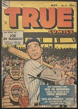 1948 True Comics- Joe DiMaggio New York Yankees America's Greatest Player picture
